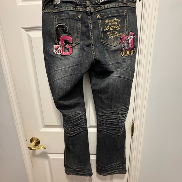 Coogi size 16W Being sexy is my legacy distressed Jean - Picture 9 of 9